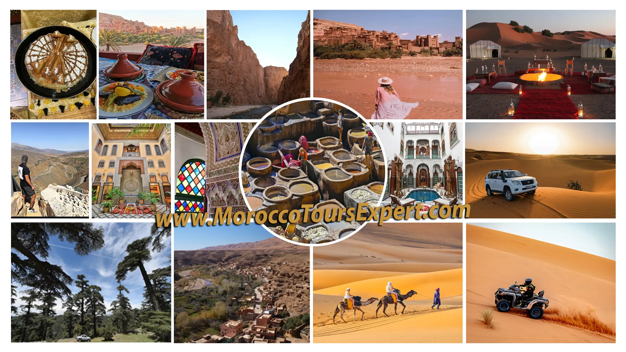 3 Days Tour from Marrakech to Fes via Merzouga Desert